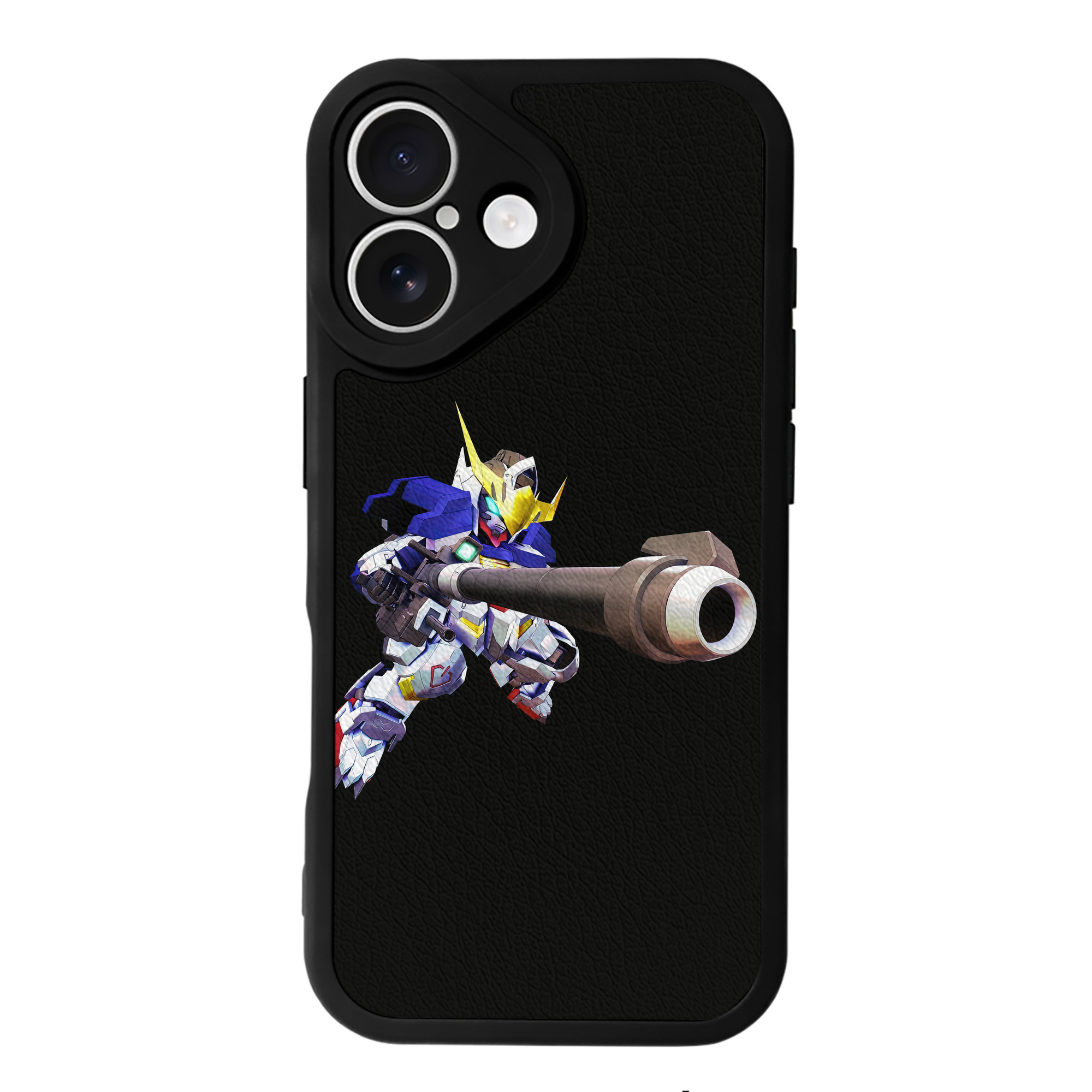 （画像用） 機動戦士ガンダム Mobile Suit Gundam 【iPhone 16シリーズ対応】シリコンスマホケース（レザー調） 材質：シリコン